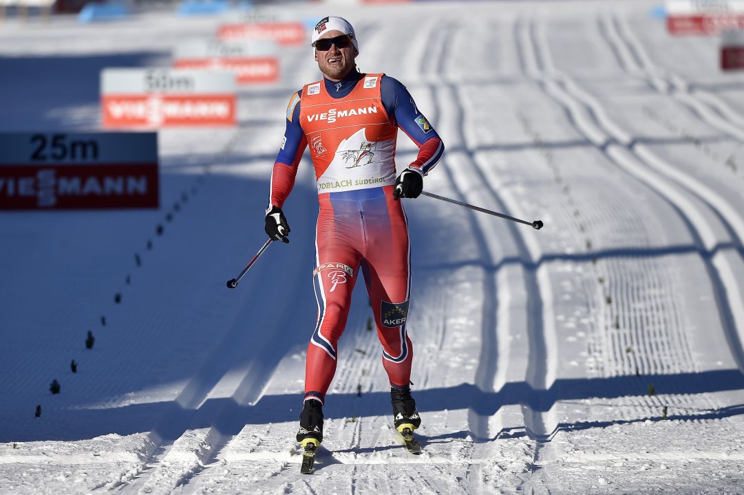 Petter Northug si aggiudica l’inseguimento di Dobbiaco. È lotta a quattro per il Tour de Ski