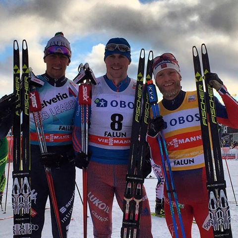 Soltanto Ustiugov batte Francesco De Fabiani nella 15 Km a skating di Falun!