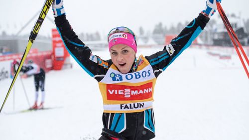 Johaug vince anche la 10 Km di Falun con Østberg in difficoltà