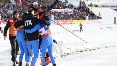 Gli azzurri dello sci di fondo in raduno nella Valle di Ledro