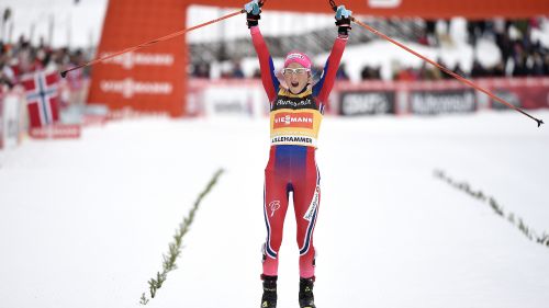 Mario Seidl è il migliore nel segmento di salto della seconda gundersen di Lillehammer