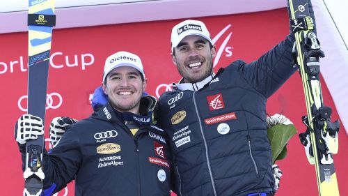 Giraud Moine: “Un sogno”. Feuz: “La Streif non perdona”.