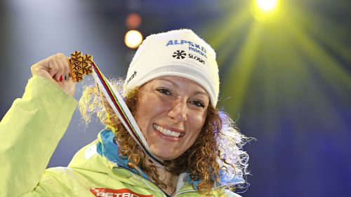 Discesa femminile di Aspen, Štuhec per la doppietta oro-coppetta