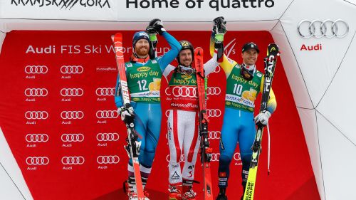 Hat trick di Marcel Hirscher nel Gigante di Kranjska Gora: gara, coppa e coppetta!