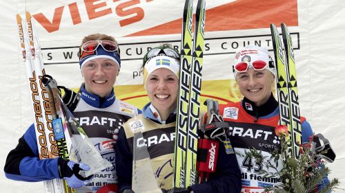 Marc Gini vince lo slalom in notturna di Coppa Europa di Pozza di Fassa