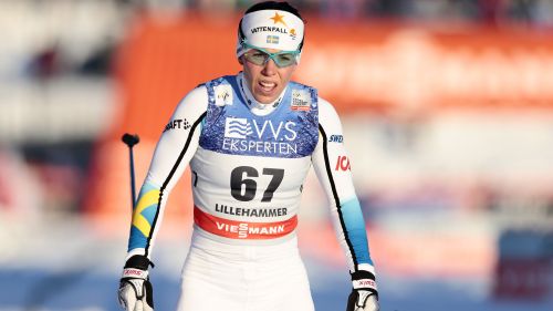 Charlotte Kalla domina lo skiathlon dei campionati svedesi