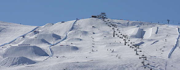 Snowpark Mottolino!