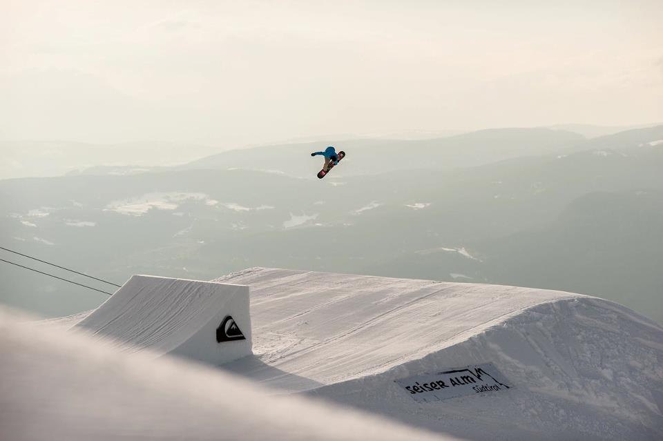 La magia dello snowpark Seiser Alm