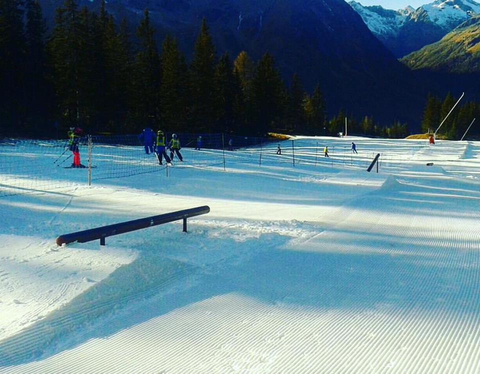 Palù Park pronto per l'Open Day con Valmalenco Freestyle Club