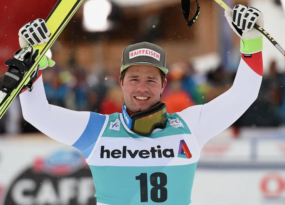 Beat Feuz bloccato dalla paralisi del nervo facciale