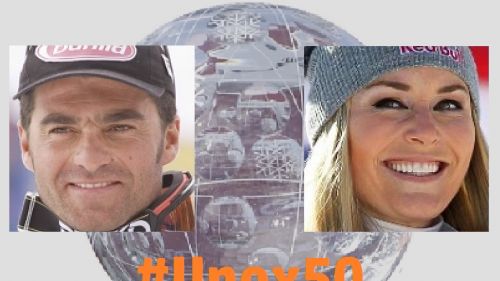 #Unox50: è il momento della gran finale. Alberto Tomba vs Lindsey Vonn