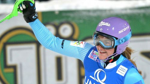 Šárka Strachová è la punta della pattuglia ceca a Levi