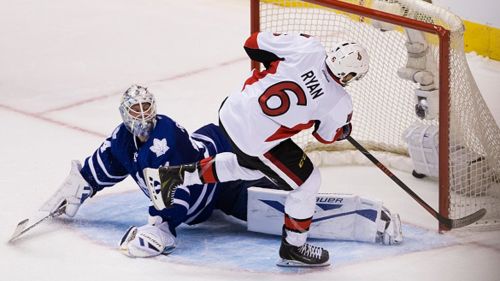 Shootout: senators vs maple leafs