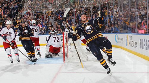 Il goal di eichel contro i blue jackets