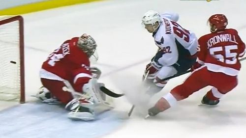 La rete vincente di kuznetsov contro detroit
