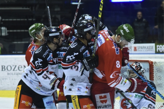 EBEL - Bolzano sconfitta nella battaglia con Znojmo