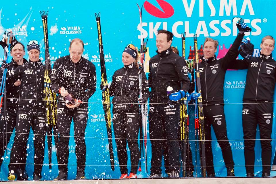 Granfondo: il Lager 157 Ski Team vince il prologo a squadre del Visma Ski Classics a Livigno