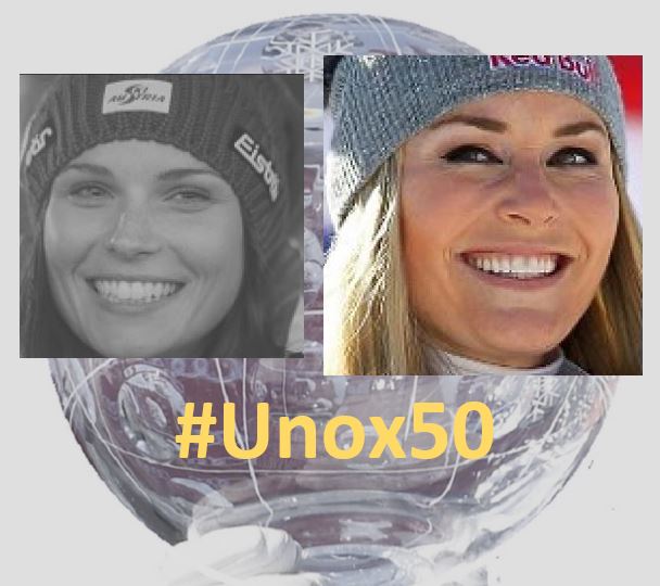 #Unox50: Lindsey Vonn supera Anna Fenninger Veith