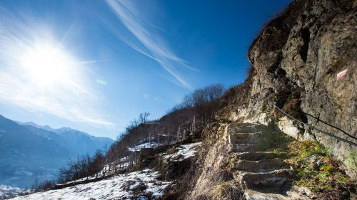 sentiero Strada dei vini di Valtellina