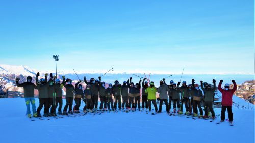 Modulo Freestyle per gli aspiranti maestri di sci alpino del Collegio Liguria