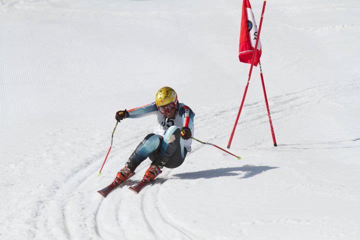 Foto scattata durante la competizione internazionale di sci alpino Bmw X3 Games
 Skier: Andrea Bergamasco 1°class.