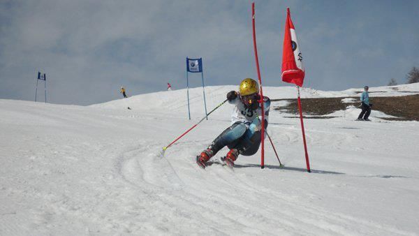 Foto scattata durante la competizione internazionale di sci alpino Bmw X3 Games
 Skier: Andrea Bergamasco 1°class.