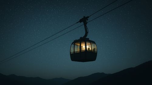 Gran Sasso, funivia illuminata di notte: al via i lavori