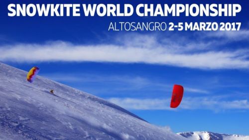 La quarta edizione del campionato del mondo di Snowkite in scena a Roccaraso
