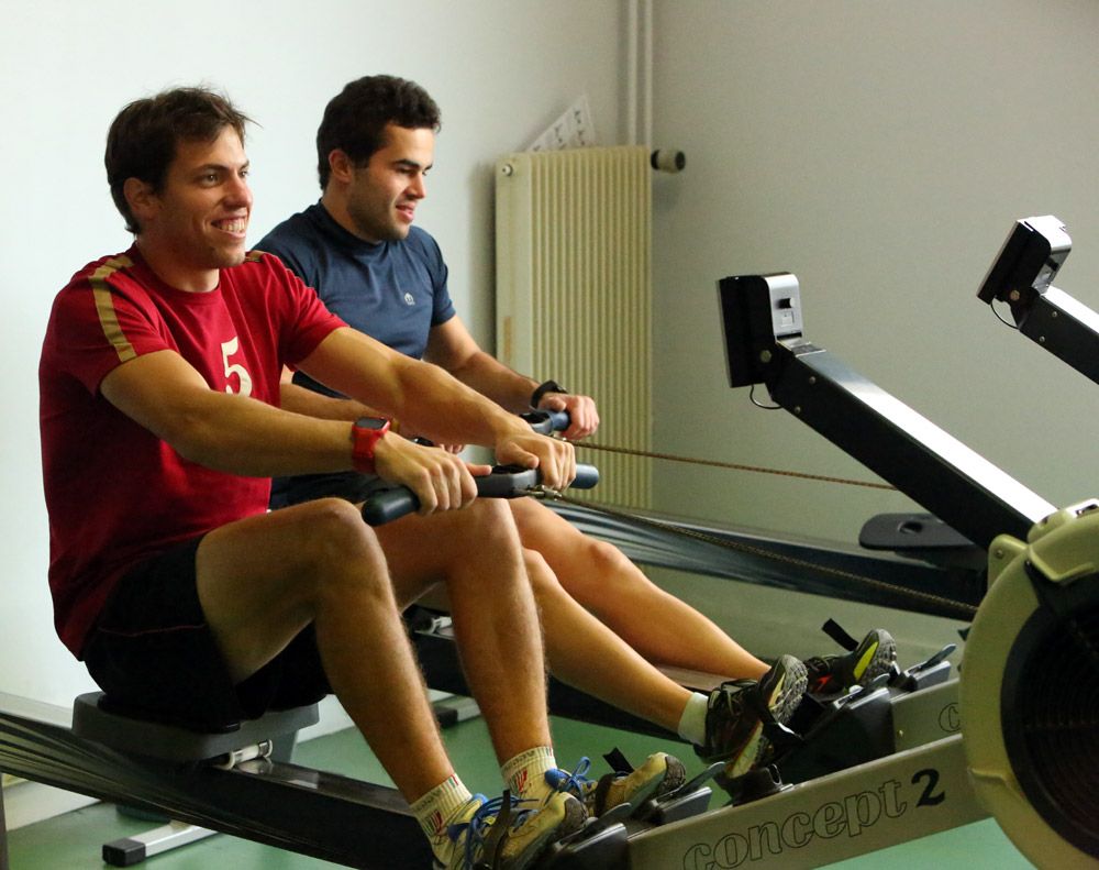 Maikol e Giuseppe si preparano per la Boat Race?