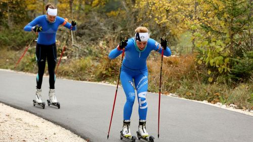 Federica Sanfilippo inseguita da Nicole Gontier