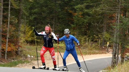 Dorothea Wierer e Jori Mørkve