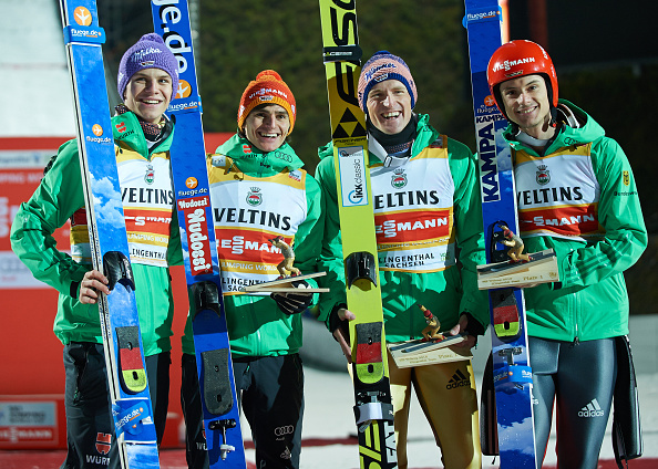 La Germania si impone nel team event dimezzato di Willingen