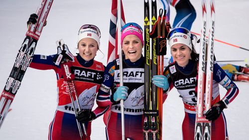 Therese Johaug detta legge anche a Nove Mesto