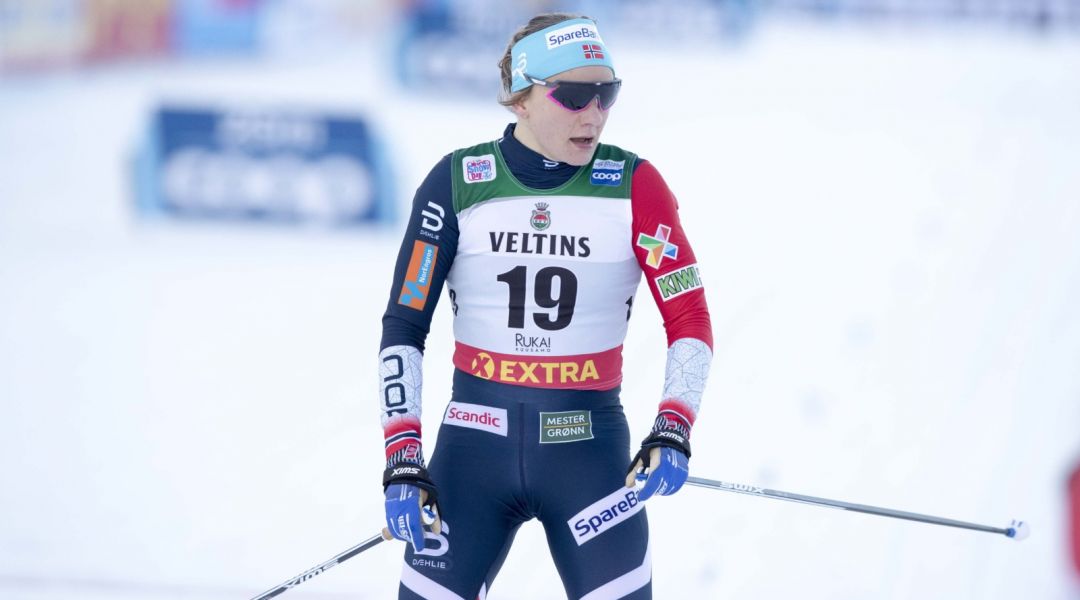 Maiken Caspersen Falla out per le gare di Lillehammer