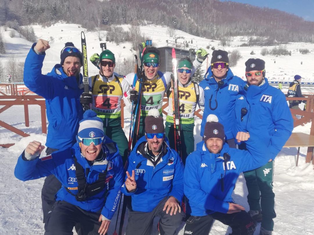 Biathlon: l'Italia conquista il bronzo nella staffetta maschile Youth