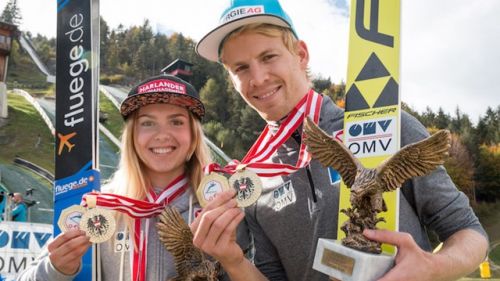 Michael Hayböck e Chiara Hölzl trionfano ai campionati nazionali austriaci