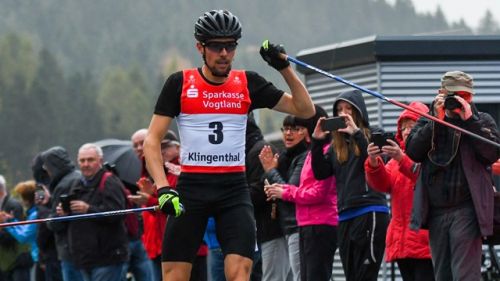 Podio nobile ai campionati tedeschi di Klingenthal