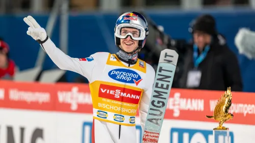 Daniel Tschofenig batte Prevc e trionfa a Lahti, primi punti in carriera in Coppa del Mondo per Francesco Cecon