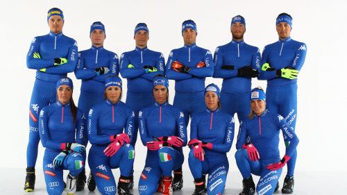 Raduno sulla neve di Livigno per la squadra di Coppa del Mondo
