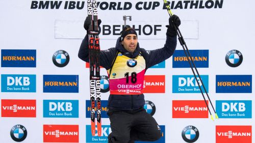 Martin Fourcade trionfa nella sprint di Oberhof, sesto Lukas Hofer