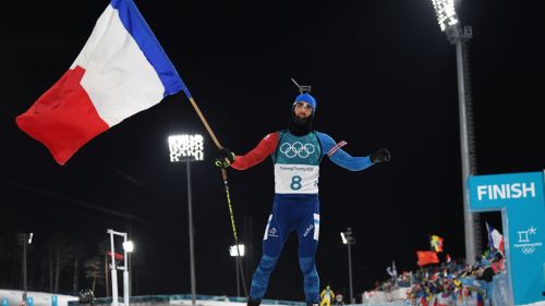 Martin Fourcade fenomenale nell'Inseguimento maschile, è oro davanti a Samuelsson e Doll