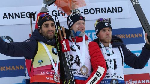 Johannes Bø centra la terza vittoria consecutiva, sua la Sprint di Le Grand Bornand