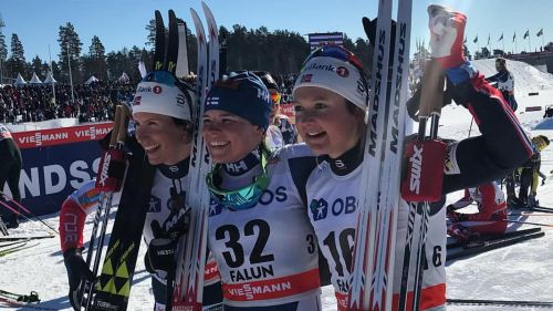 Pärmäkoski batte in volata Bjørgen nella 10 km in classico di Falun