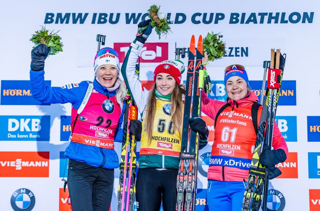 Biathlon: Dorothea Wierer trionfa nella Sprint femminile di Hochfilzen