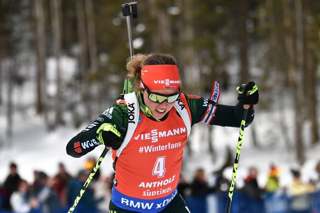 Biathlon: primo successo stagionale per Laura Dahlmeier nella Mass di Anterselva