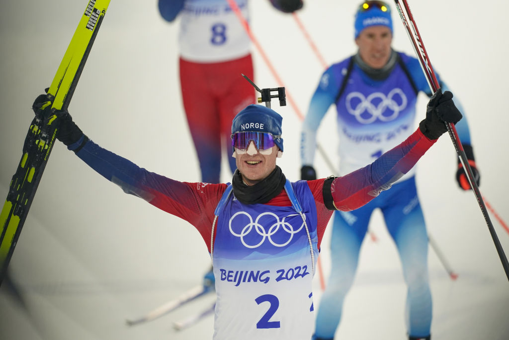 Johannes Boe e Laegreid, è sfida tutta norvegese nell’Inseguimento di Kontiolahti, gli azzurri partono da lontano