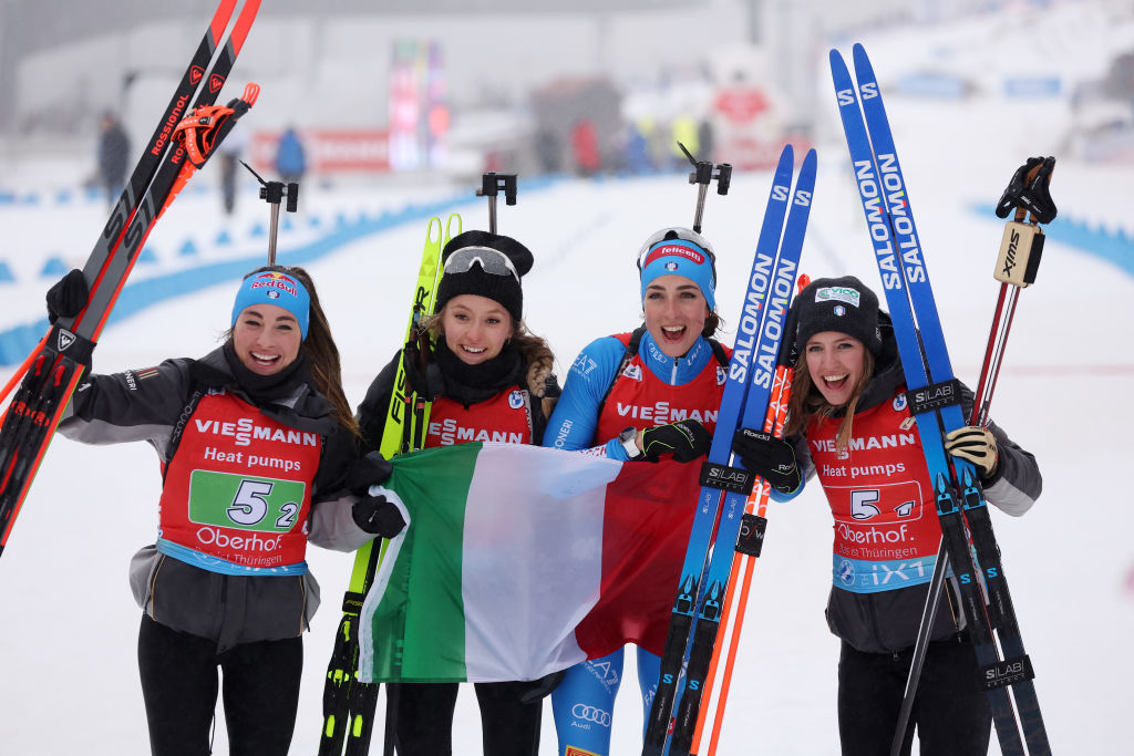 Le scelte azzurre per le staffette mondiali di Nove Mesto: quartetto “titolare” al maschile, tra le donne c’è Passler, out Carr