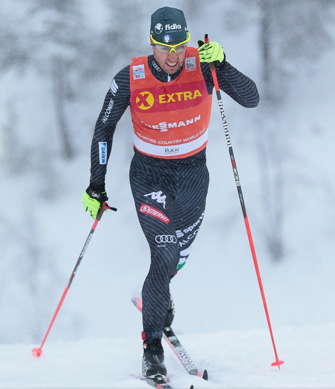 Pellegrino al termine della gara di Ruka: 'Sono molto soddisfatto, oggi il mio obiettivo era di arrivare in semifinale'.