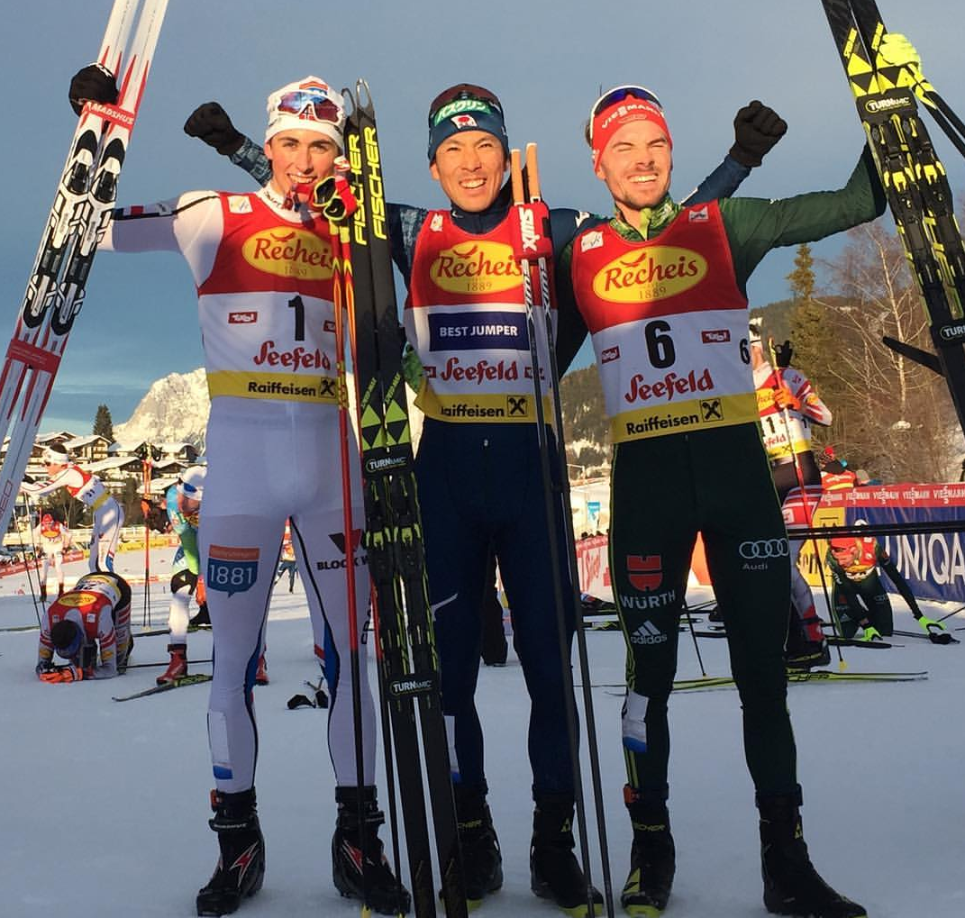 Akito Watabe trionfa nella prima tappa del Nordic Combined Triple