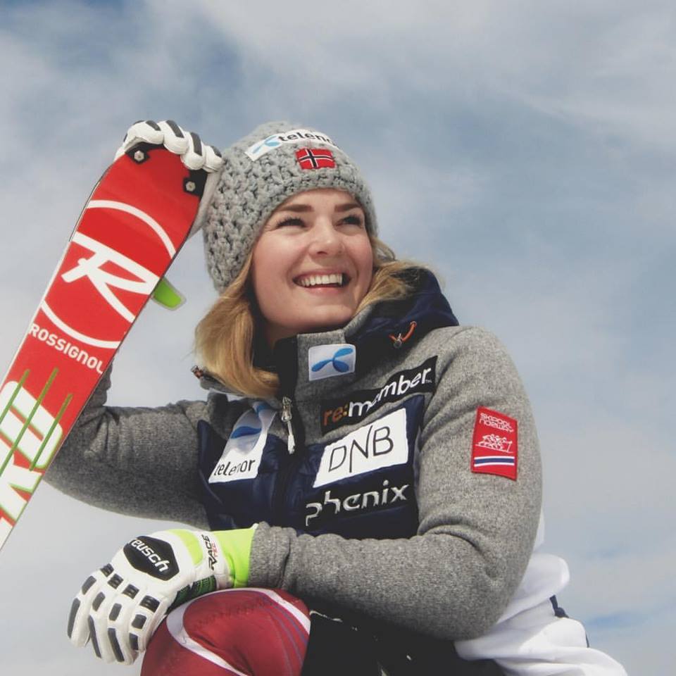 Nina Loeseth:'Voglio sciare veloce soprattutto a Saint Moritz'
